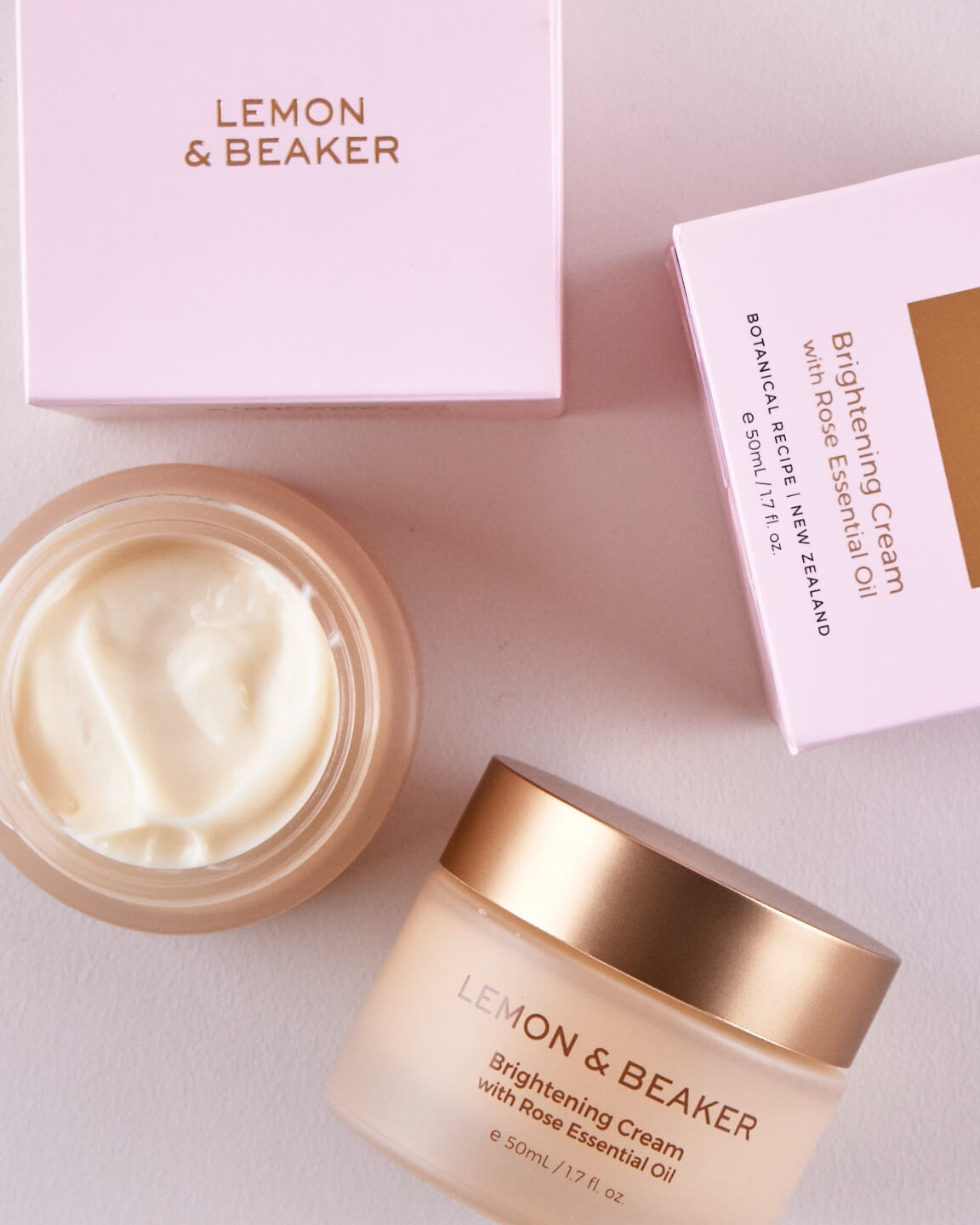 Lemon & Beaker Brightening Cream