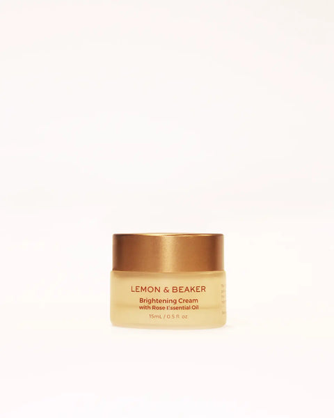 Brightening Cream Travel Size Lemon & Beaker