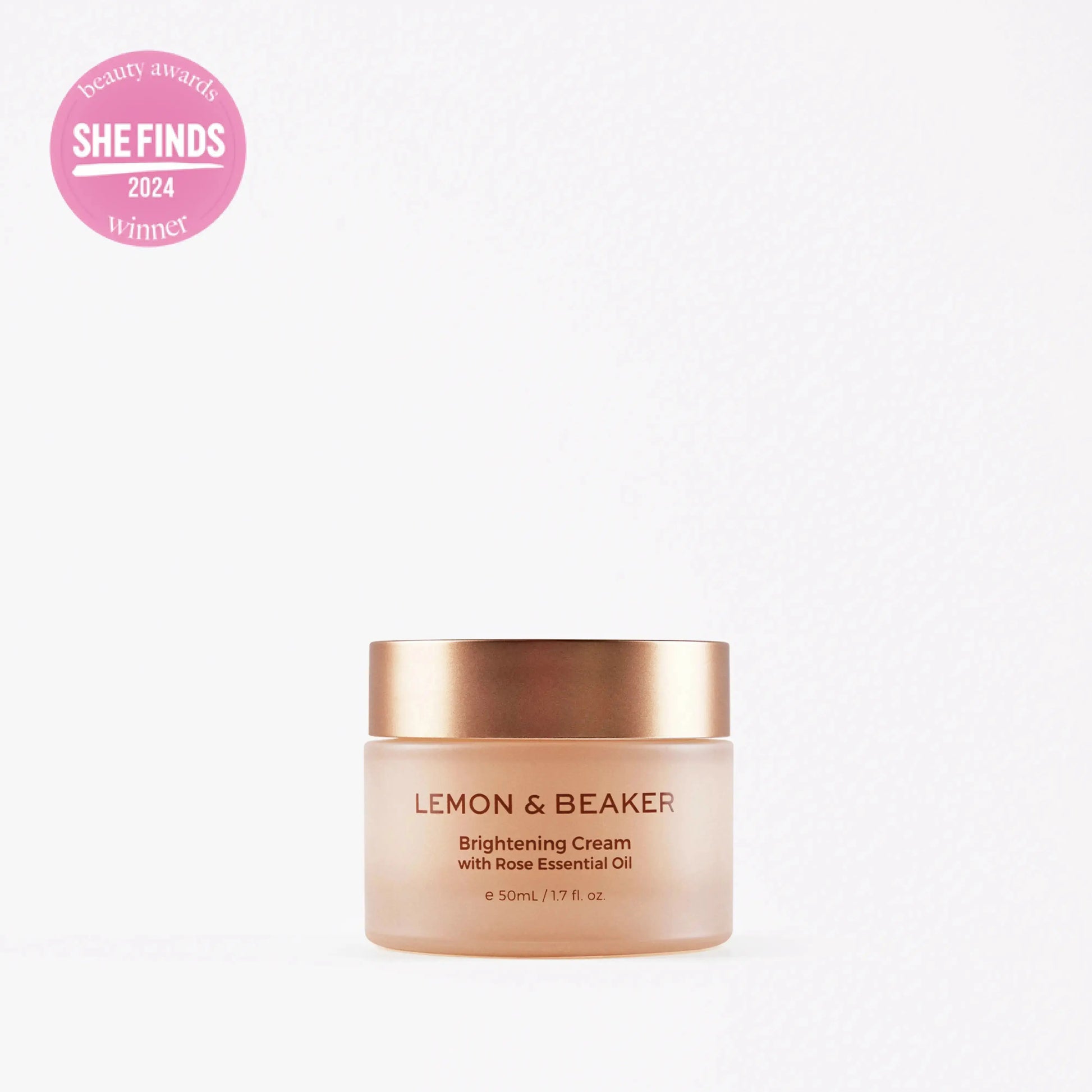 Brightening Cream Lemon & Beaker