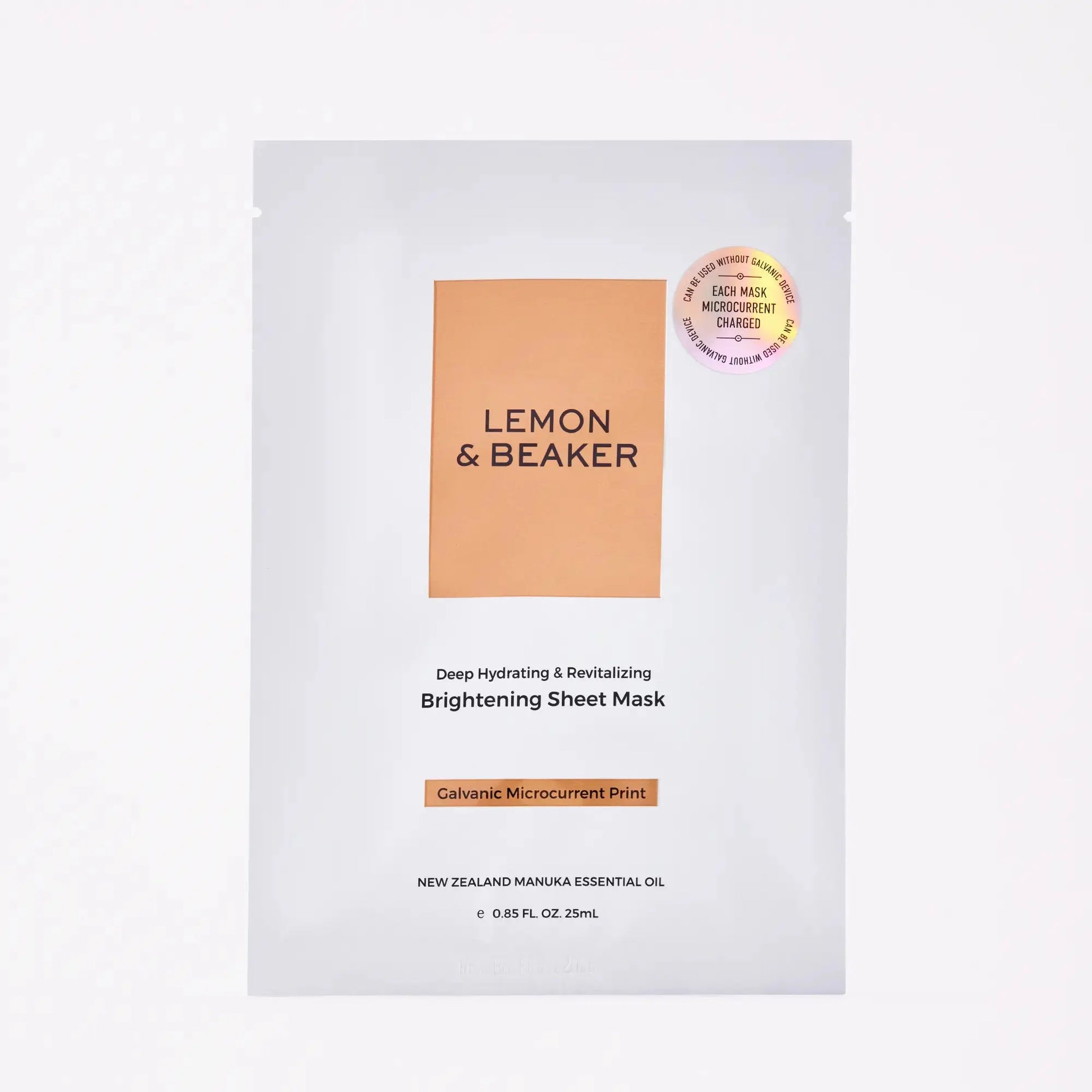 Brightening Face Mask Lemon & Beaker