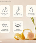 Lemongrass Aromatherapy Soap Lemon & Beaker